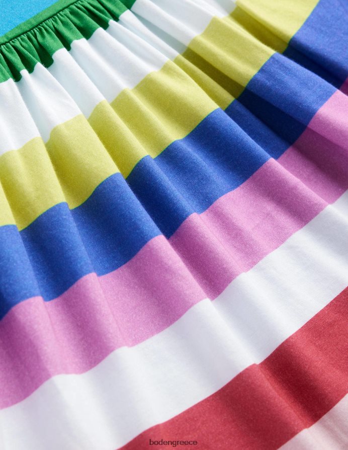 πολλαπλή λωρίδα είδη ένδυσης φόρεμα ζέρσεϊ με ρίγες Boden μωρό 464PH8363