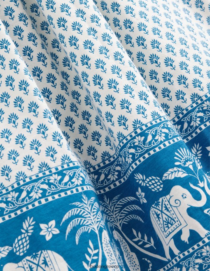 νησί μπλε γκόα στρίφωμα είδη ένδυσης πλεκτό ζέρσεϊ φόρεμα με λουράκι Boden μωρό 464PH8369