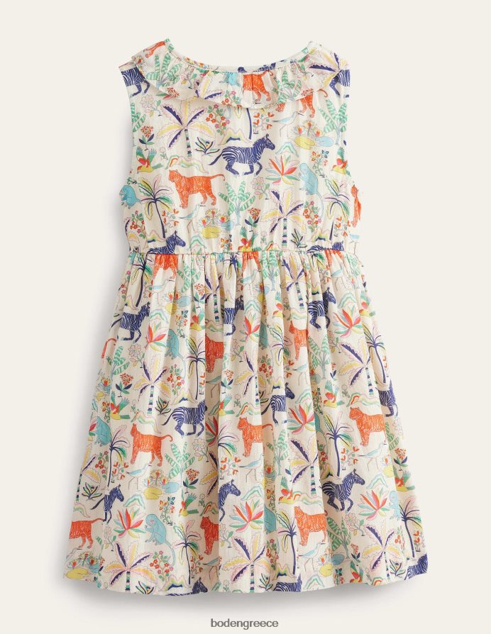 τροπικός κήπος με λοβό βανίλιας είδη ένδυσης τυλιχτό φόρεμα Boden μωρό 464PH8374