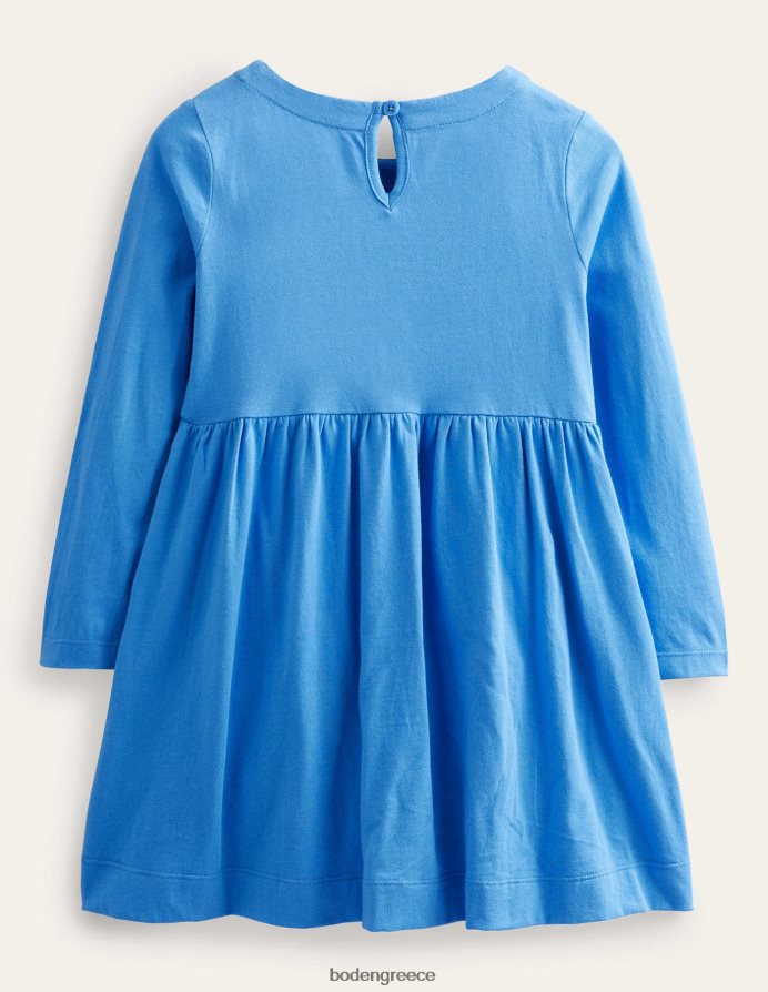 λουλουδάτο μπλε penzance είδη ένδυσης φόρεμα ζέρσεϊ φλουτερ Boden μωρό 464PH83384