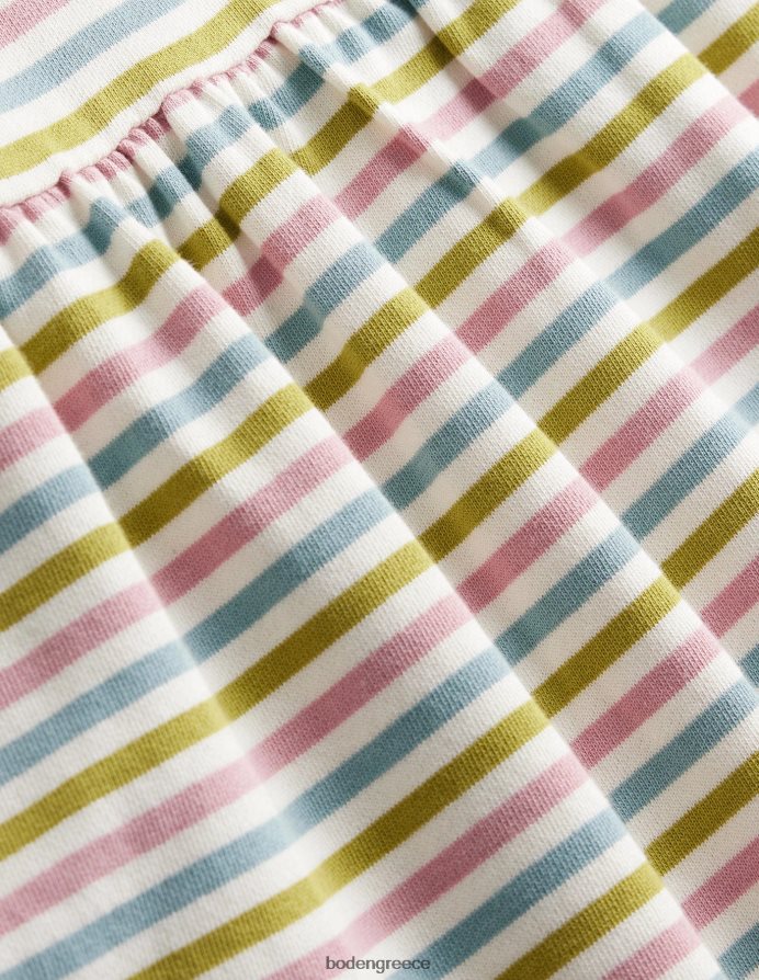 starfuit/ροζ αμυγδάλου είδη ένδυσης χαλαρό εμπριμέ φόρεμα φούτερ Boden μωρό 464PH8354