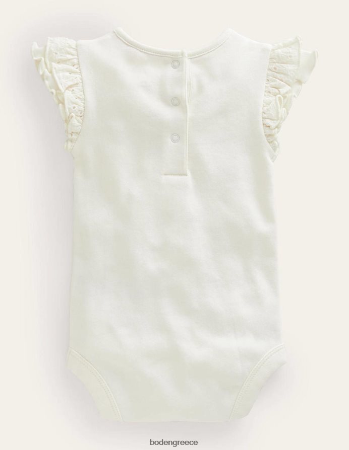 ελεφαντόδοντο είδη ένδυσης σώμα μανίκι broderie Boden μωρό 464PH83367