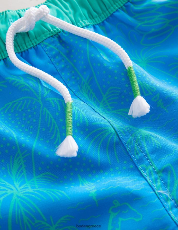 Μαροκινό μπλε νησιώτικο φοίνικα είδη ένδυσης μαγιό σορτς Boden μωρό 464PH83317