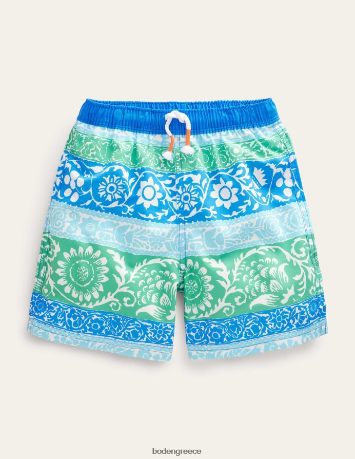 πολύχρωμη λωρίδα είδη ένδυσης μαγιό σορτς Boden μωρό 464PH83405