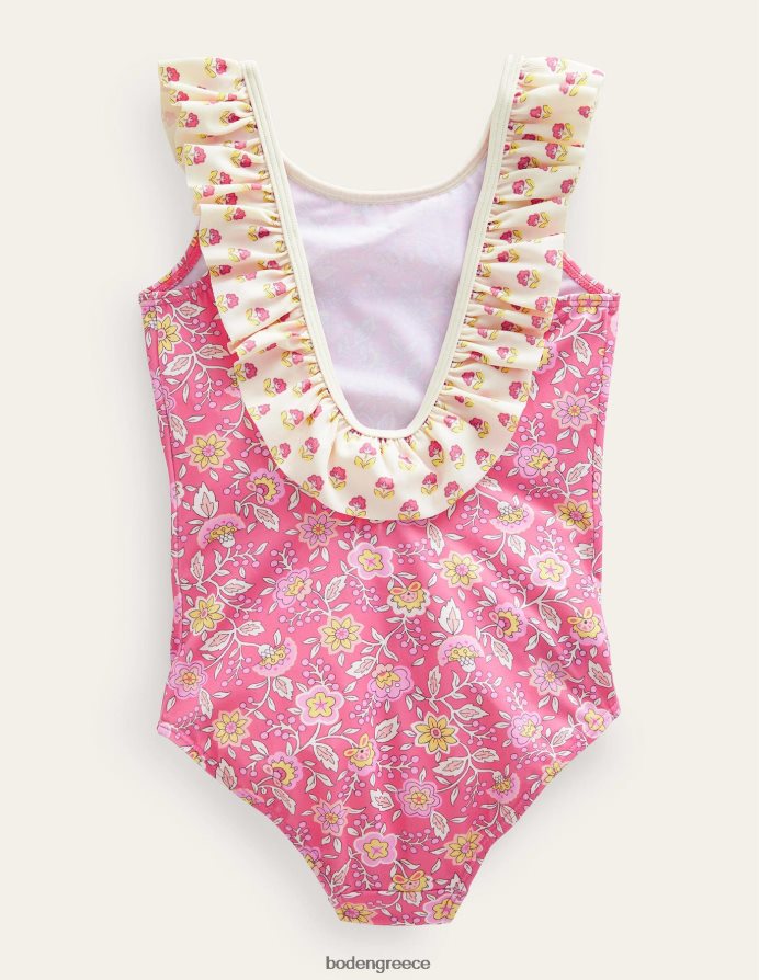 ροδάκινο μπουνιά λουλουδάτο αμπέλι είδη ένδυσης μαγιό κομψά Boden μωρό 464PH83458