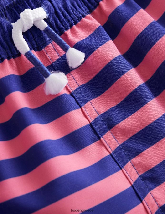 αζελέα και μπλε ρίγα είδη ένδυσης μαγιό σορτς Boden μωρό 464PH8439