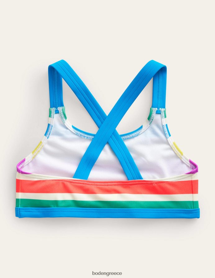 λωρίδα ημέρας είδη ένδυσης μπικίνι χιαστί πίσω Boden μωρό 464PH8442