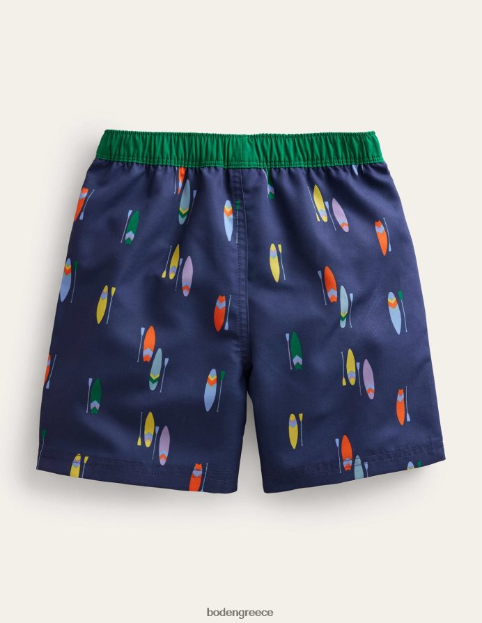 κολεγιακό ναυτικό κουπί είδη ένδυσης μαγιό σορτς Boden μωρό 464PH8445