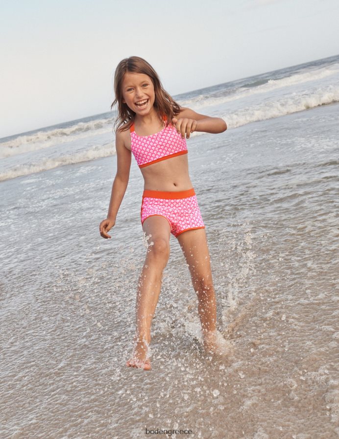 Ξύλο πυροτεχνήματος είδη ένδυσης μπικίνι χιαστί πίσω Boden μωρό 464PH8478