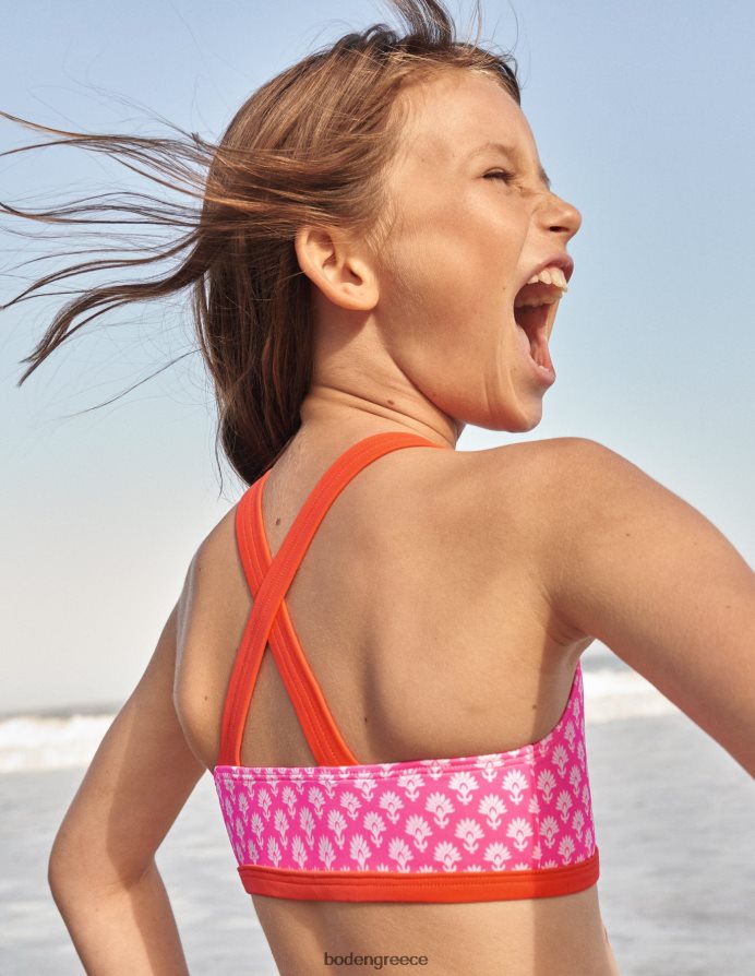 Ξύλο πυροτεχνήματος είδη ένδυσης μπικίνι χιαστί πίσω Boden μωρό 464PH8478