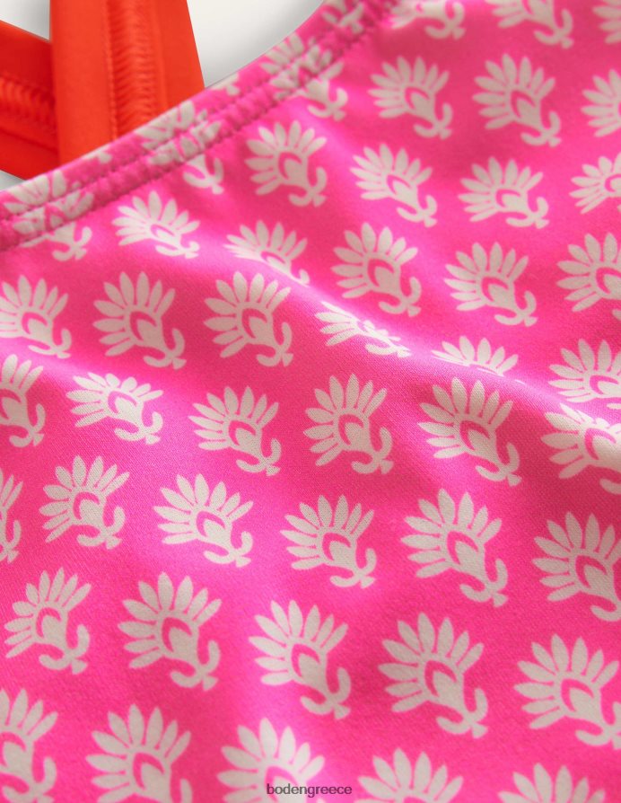 Ξύλο πυροτεχνήματος είδη ένδυσης μπικίνι χιαστί πίσω Boden μωρό 464PH8478