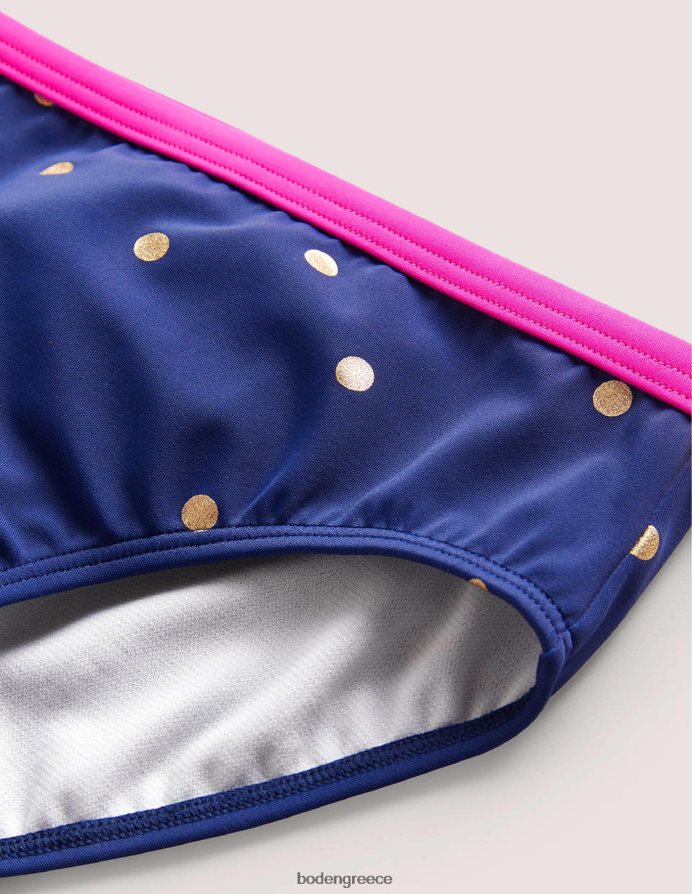 αρμονία μπλε χρυσό σημείο είδη ένδυσης μπικίνι με σχέδια Boden μωρό 464PH8486