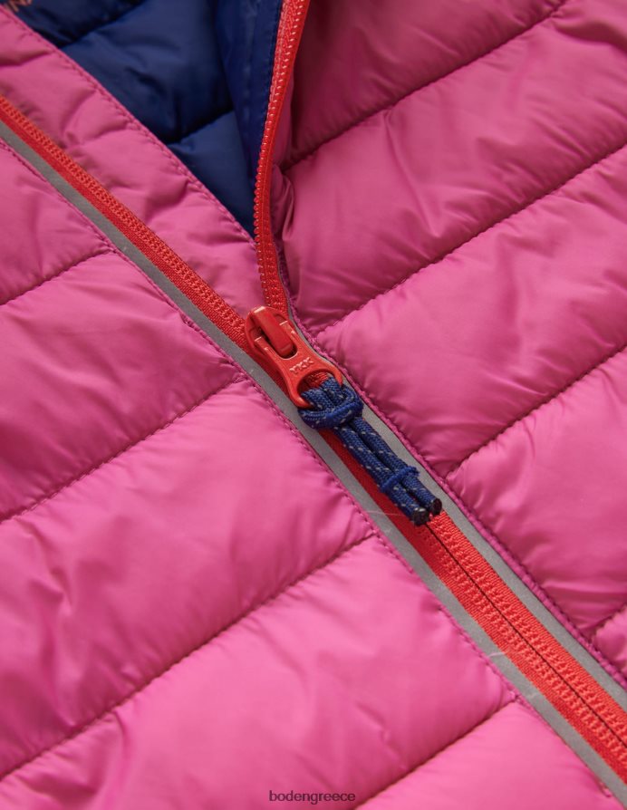 Γαργαλιστικό ροζ είδη ένδυσης άνετο σακάκι με επένδυση Boden μωρό 464PH83430