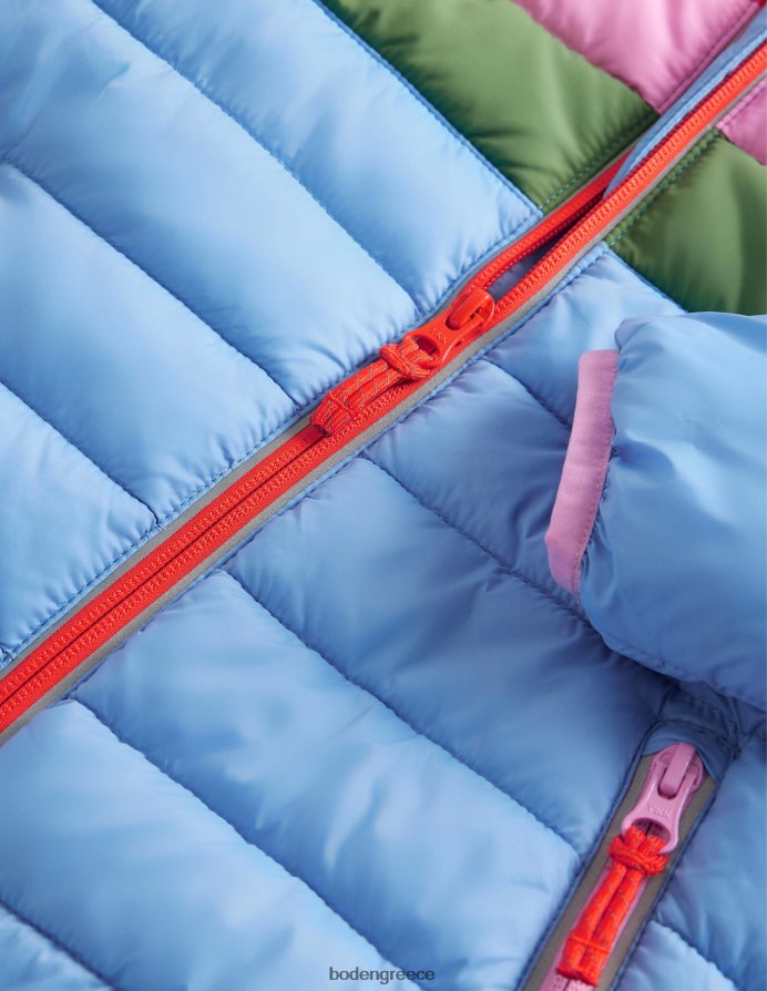 Προβηγκία μπλε ρίγα είδη ένδυσης άνετο σακάκι με επένδυση Boden μωρό 464PH83475