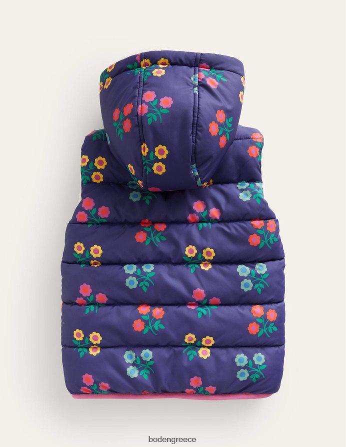 λουλούδι ναυτικού κολεγίου είδη ένδυσης αναστρέψιμο γιλέκο Boden μωρό 464PH8547