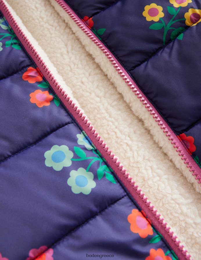 λουλούδι ναυτικού κολεγίου είδη ένδυσης αναστρέψιμο γιλέκο Boden μωρό 464PH8547