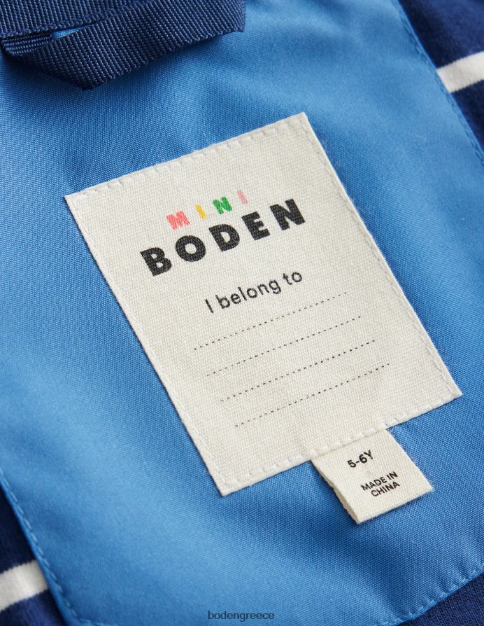 μπλε του Ντελφτ είδη ένδυσης αδιάβροχο ψαράδικο μπουφάν Boden μωρό 464PH8549