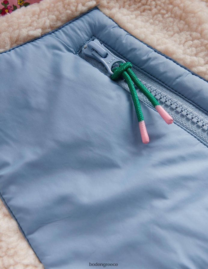 αμύγδαλο ροζ οπωρώνα μηλιάς είδη ένδυσης μπουφάν ανάμειξης borg Boden μωρό 464PH8544