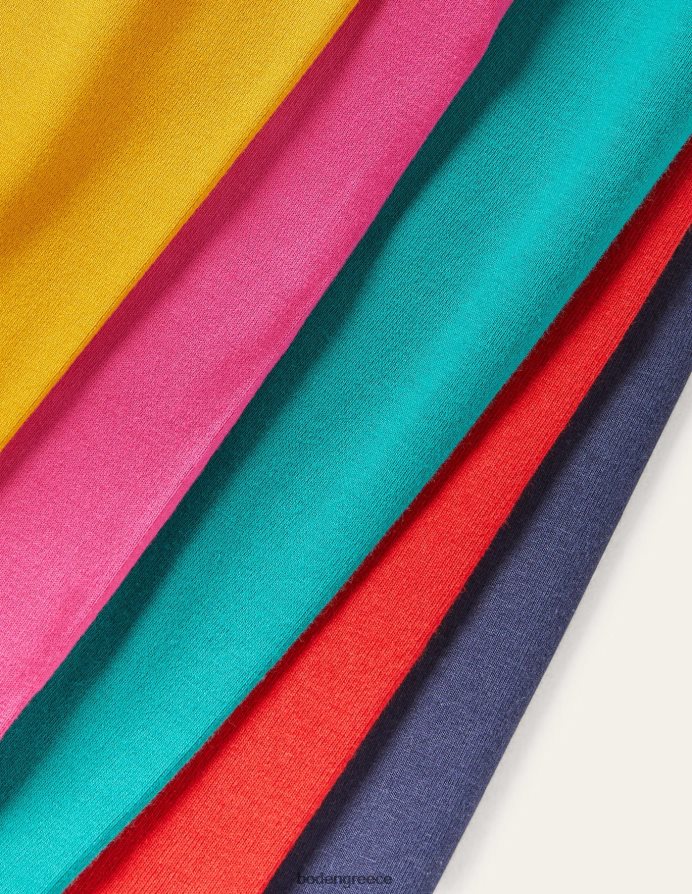 πολλαπλό ουράνιο τόξο είδη ένδυσης Κολάν 5 συσκευασιών Boden μωρό 464PH8504