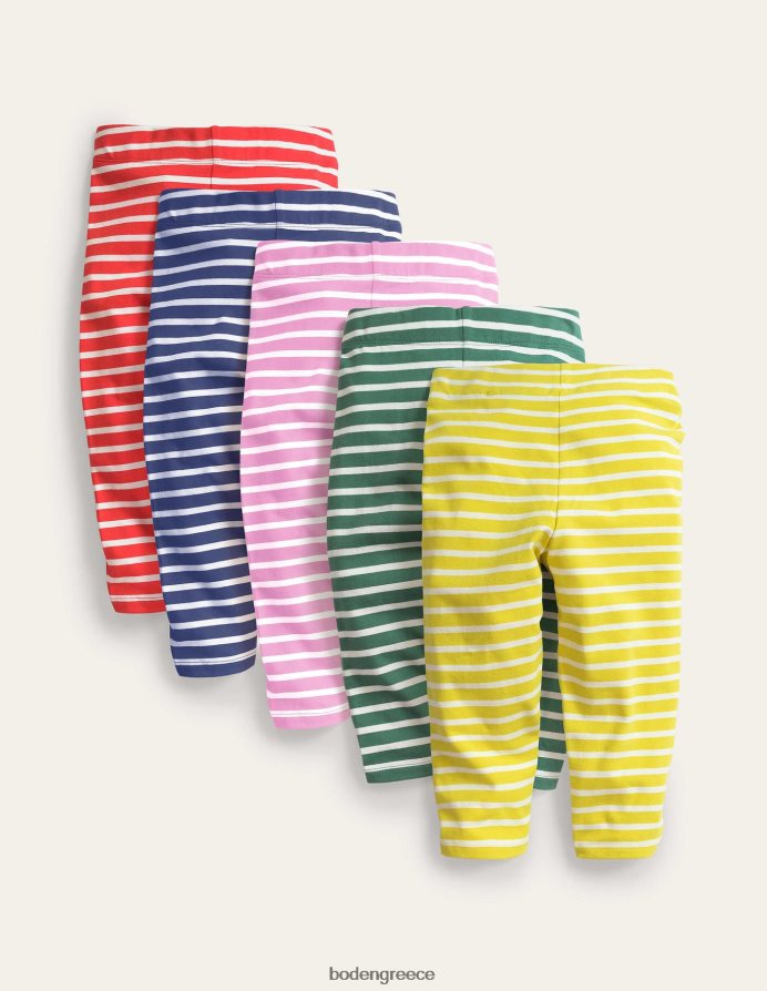 πολλαπλή λωρίδα είδη ένδυσης 5-pack cropped κολάν Boden μωρό 464PH8512