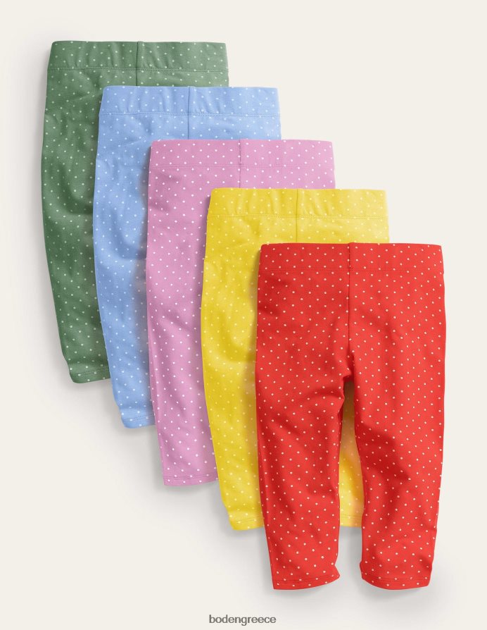 πολλαπλών σημείων είδη ένδυσης 5-pack cropped κολάν Boden μωρό 464PH8517