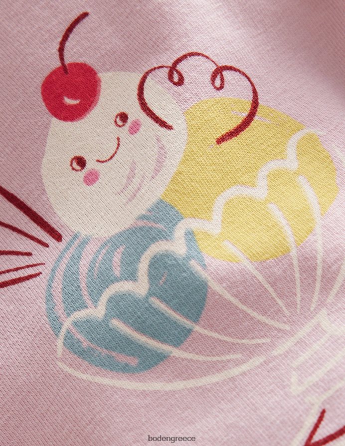 ροζ παγωτά είδη ένδυσης διασκεδαστικά κομμένα κολάν Boden μωρό 464PH83400