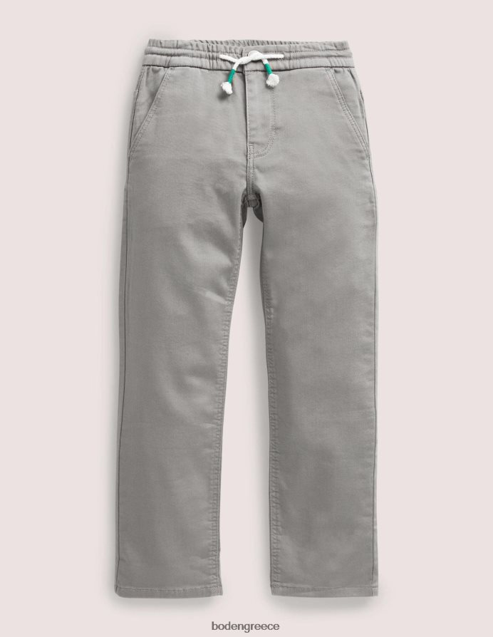 γκρί είδη ένδυσης ζέρσεϊ ίσιο τζιν Boden μωρό 464PH8525