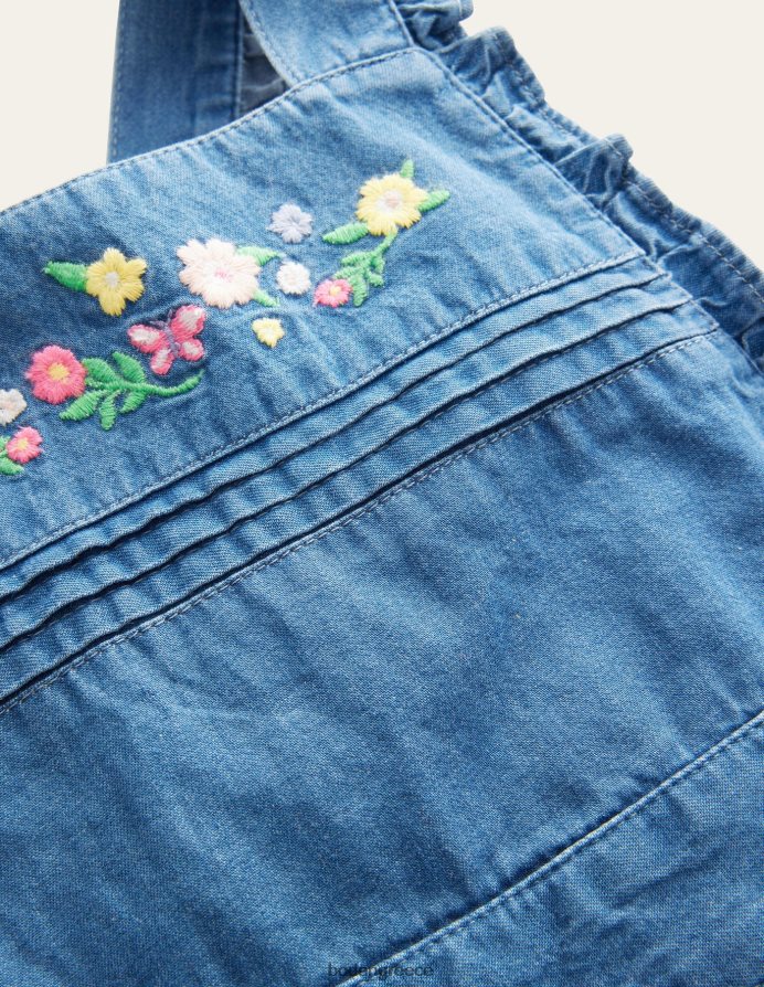 mid chambray είδη ένδυσης κεντητό υφαντό μπουντράκι Boden μωρό 464PH83348