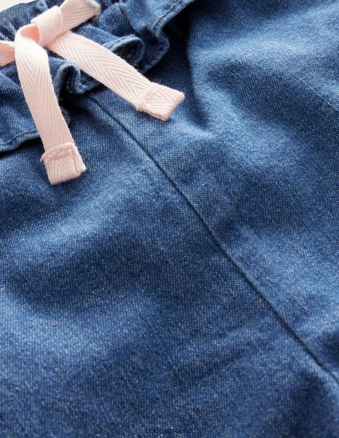 mid chambray είδη ένδυσης βολάν υφαντό πάτο Boden μωρό 464PH83351