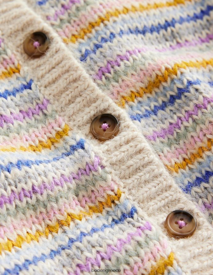 πολλαπλή λωρίδα είδη ένδυσης ζακέτα ριγέ μπλουζόν Boden μωρό 464PH8538