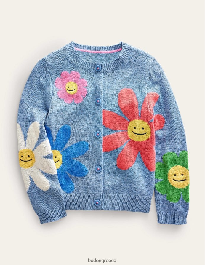 πολλαπλά λουλούδια είδη ένδυσης διασκεδαστική ζακέτα λουλουδιών Boden μωρό 464PH8543