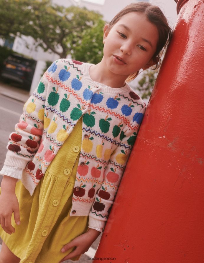 ελεφαντόδοντο μήλα είδη ένδυσης ζακέτα fair isle Boden μωρό 464PH8532