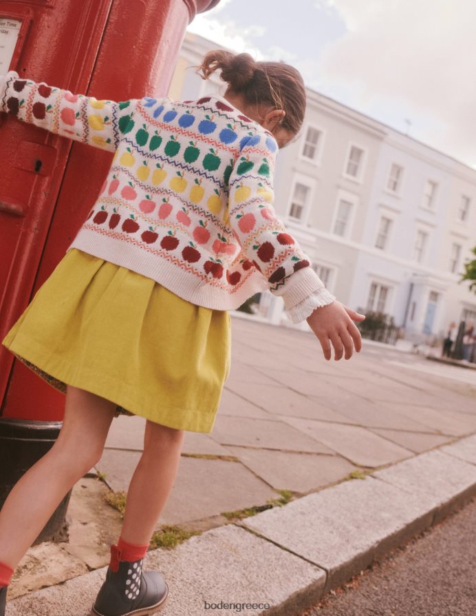 ελεφαντόδοντο μήλα είδη ένδυσης ζακέτα fair isle Boden μωρό 464PH8532