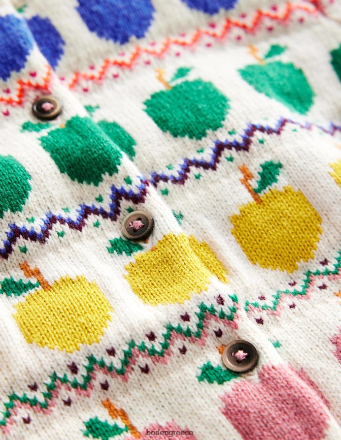 ελεφαντόδοντο μήλα είδη ένδυσης ζακέτα fair isle Boden μωρό 464PH8532