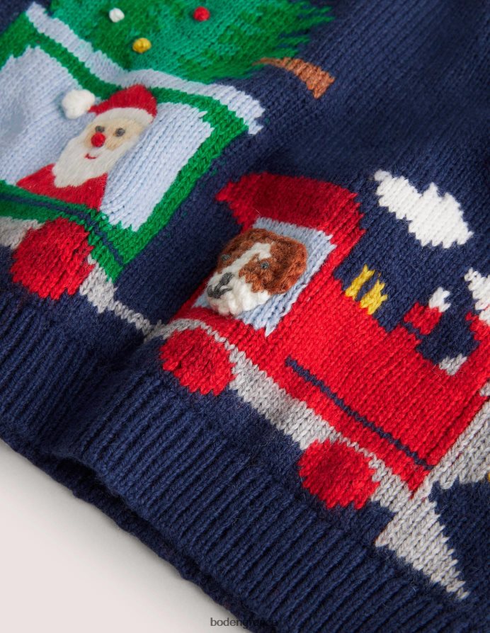 κολεγιακό ναυτικό τρένο είδη ένδυσης άνετο διασκεδαστικό jumper Boden μωρό 464PH83358