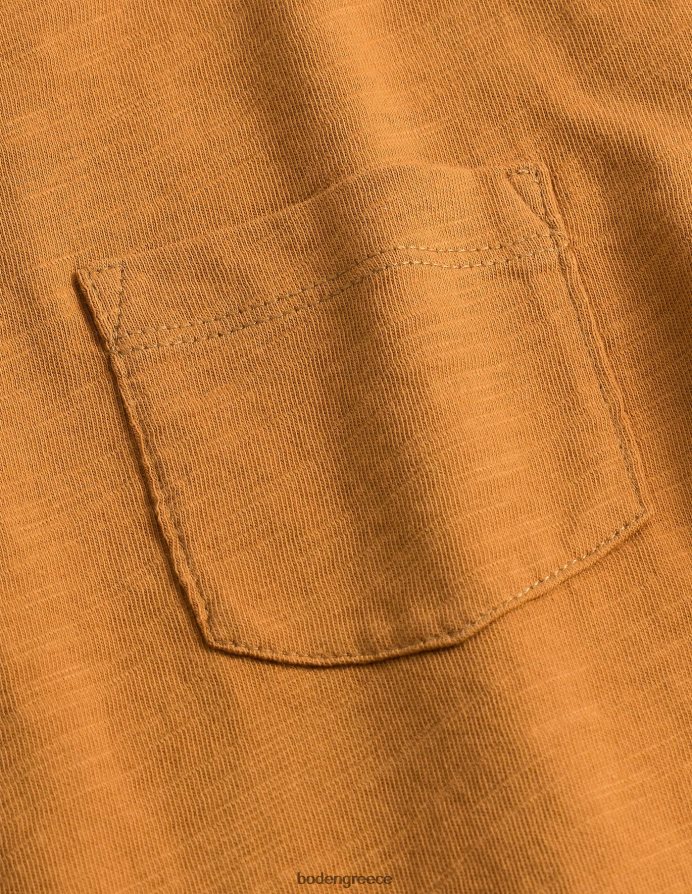 καφέ είδη ένδυσης πλυμένο μπλουζάκι Boden μωρό 464PH83315