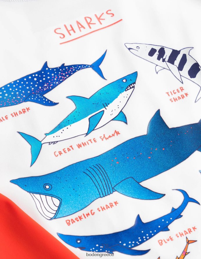 καρχαρίες φύλλου είδη ένδυσης διασκεδαστικό εξάνθημα γιλέκο Boden μωρό 464PH83383