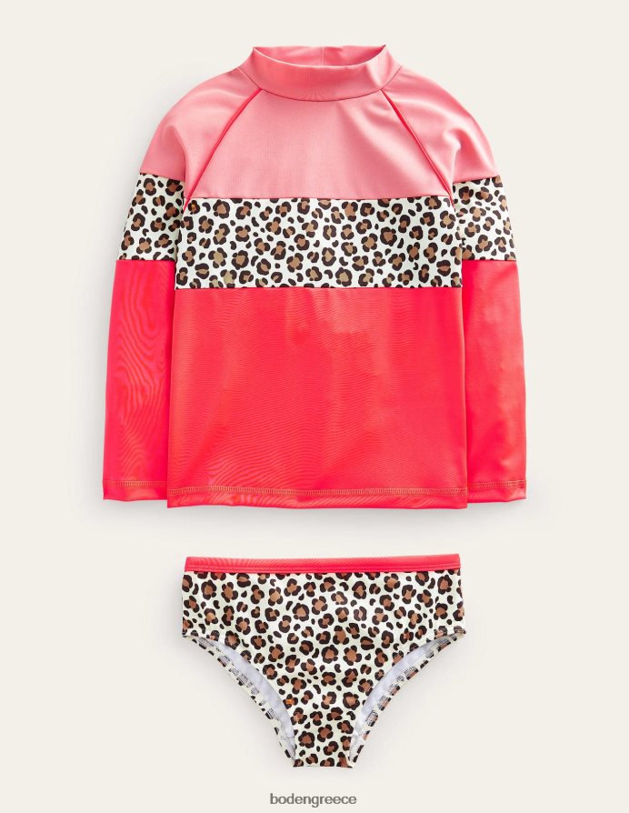 στάμπα λεοπάρ απαλή τρούφα είδη ένδυσης Σετ γιλέκο με μοτίβο εξανθήματος Boden μωρό 464PH83399