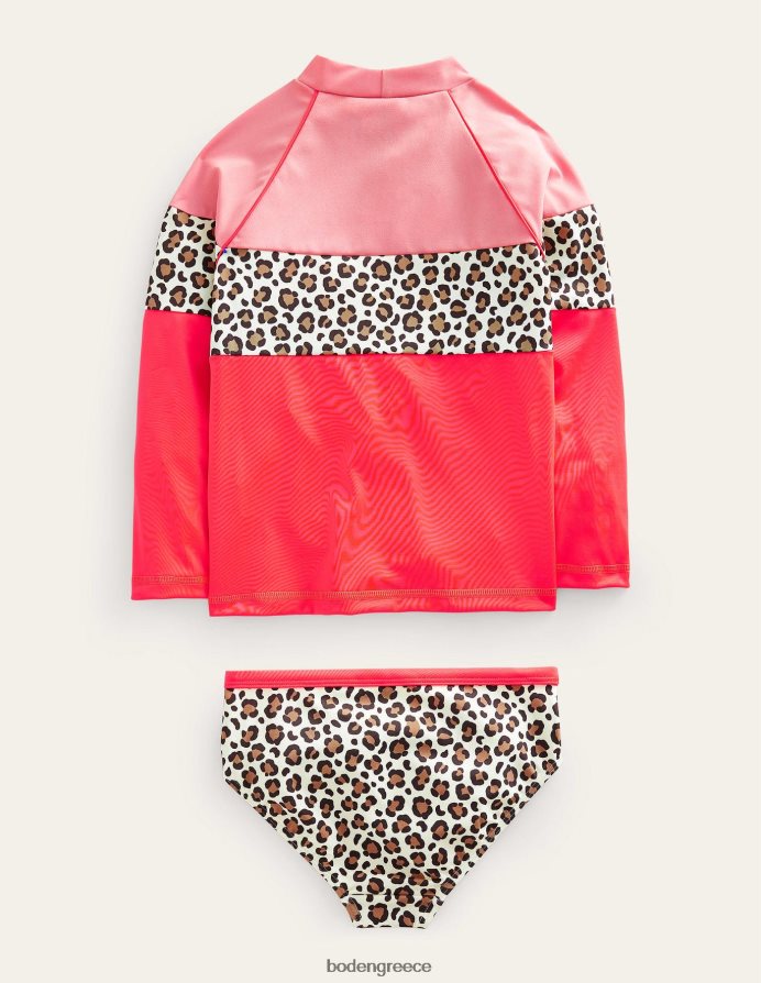 στάμπα λεοπάρ απαλή τρούφα είδη ένδυσης Σετ γιλέκο με μοτίβο εξανθήματος Boden μωρό 464PH83399