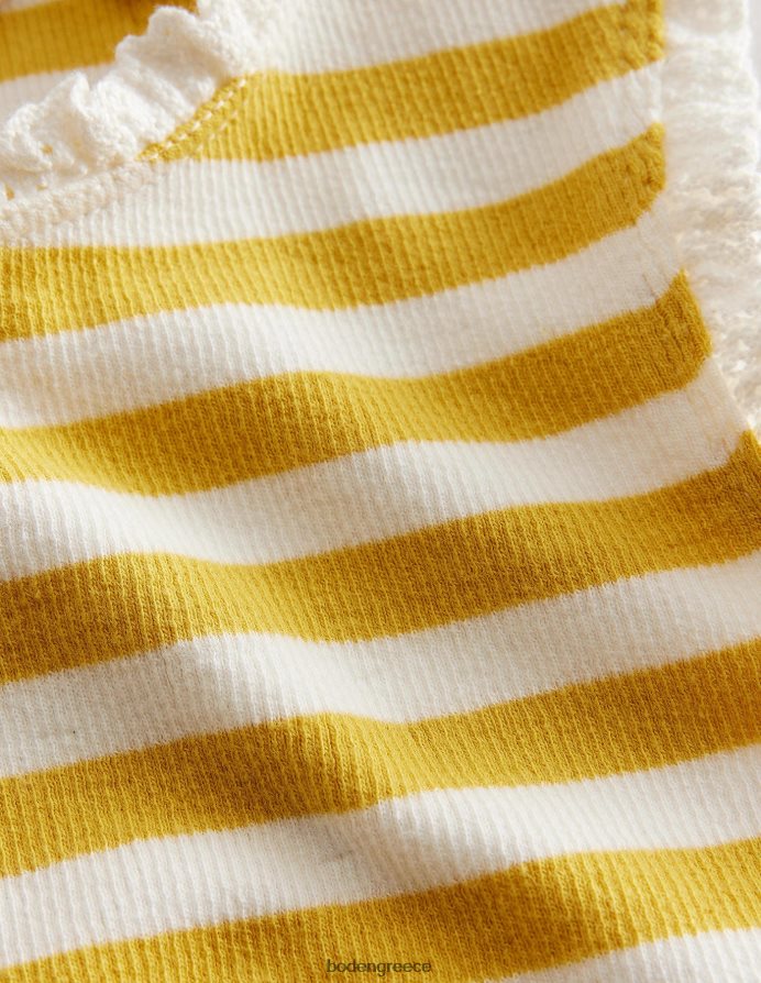 γλυκό καλαμπόκι κίτρινο/ιβουάρ είδη ένδυσης φανελάκι Boden μωρό 464PH83463