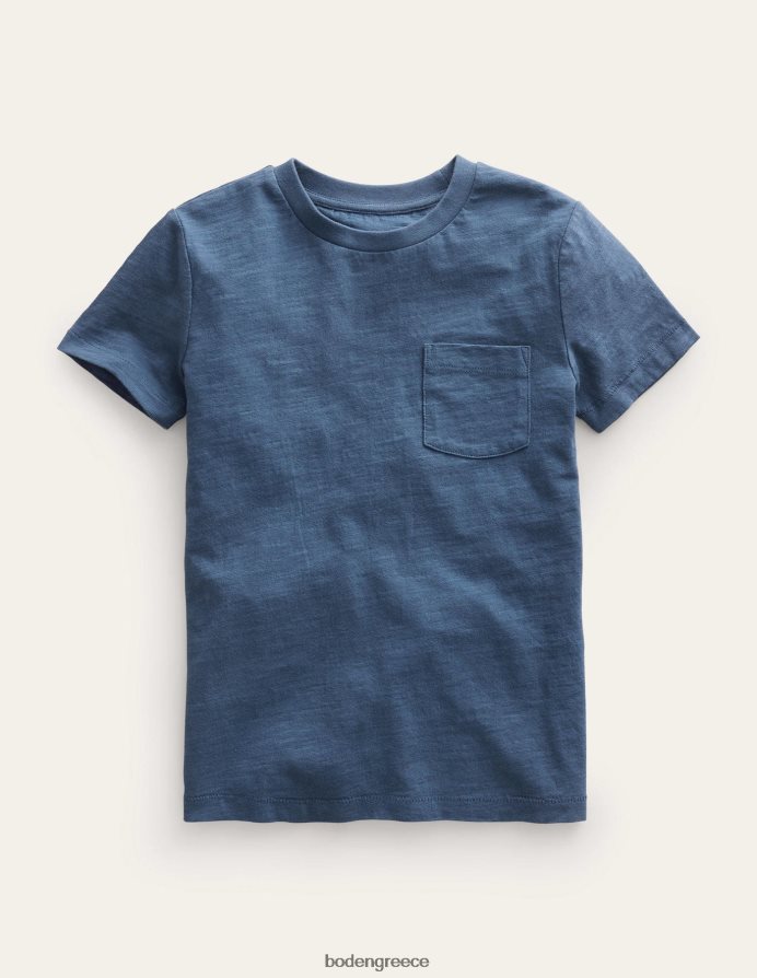 ρομπότ μπλε είδη ένδυσης πλυμένο μπλουζάκι Boden μωρό 464PH8379