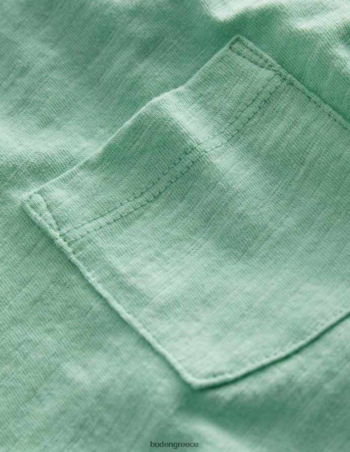 πράσινο οπάλιο είδη ένδυσης πλυμένο μπλουζάκι Boden μωρό 464PH8383