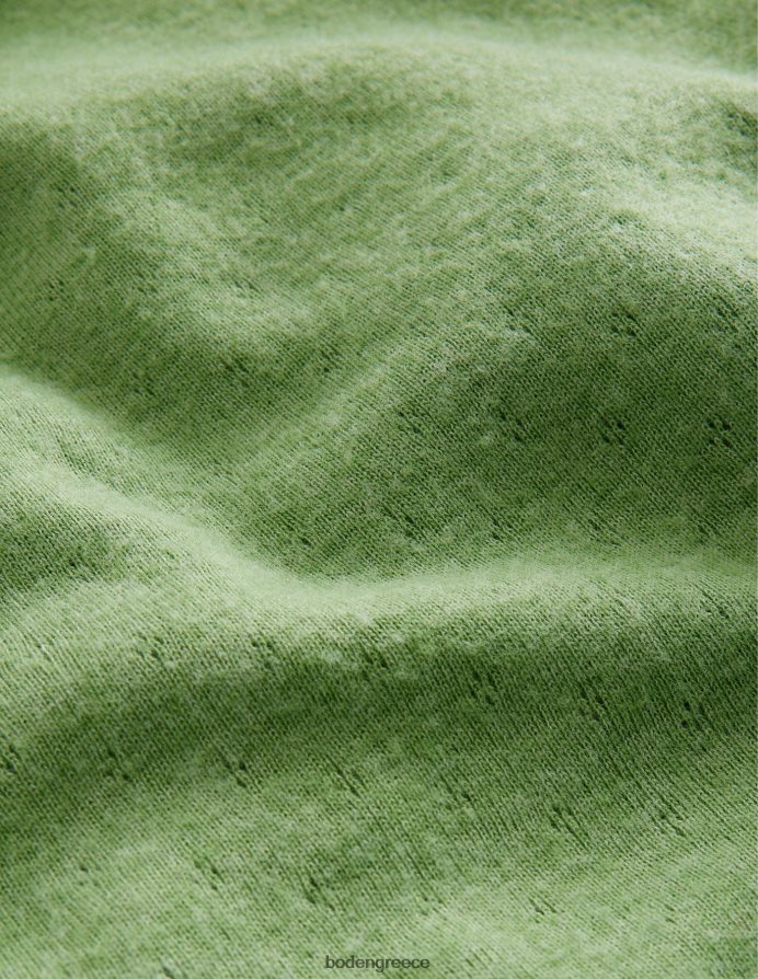 αγγλικό πράσινο κισσό είδη ένδυσης μακρυμάνικο μπλουζάκι Boden μωρό 464PH8406