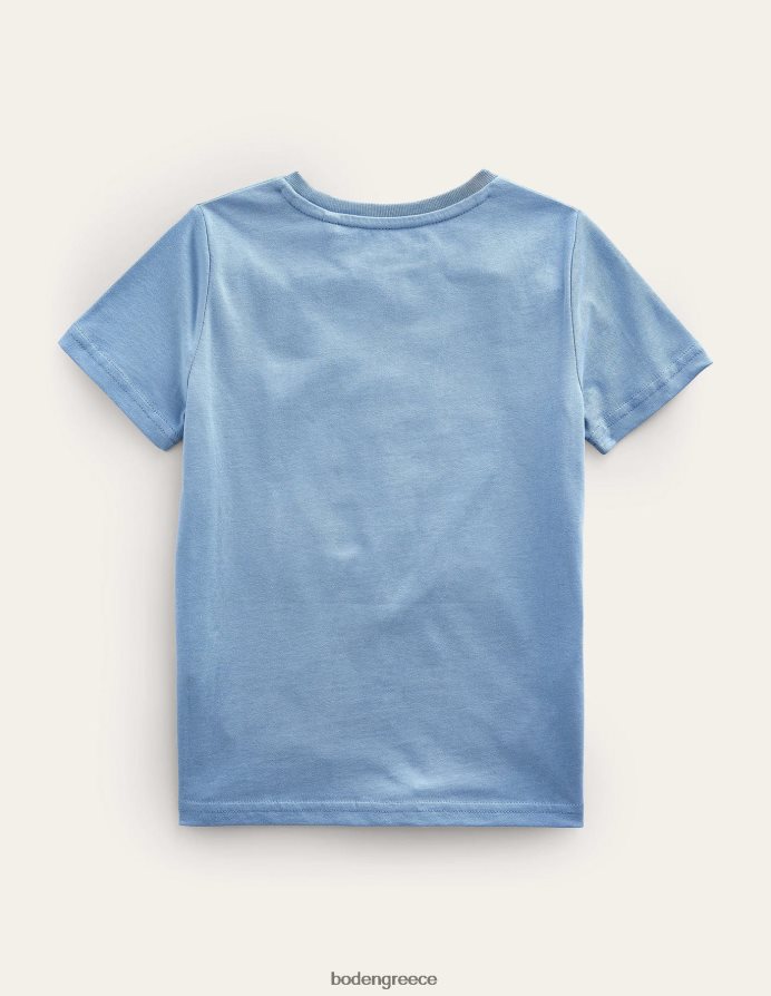 έντομα με μπλε βότσαλο είδη ένδυσης T-shirt εκπαίδευσης ζώων Boden μωρό 464PH83426