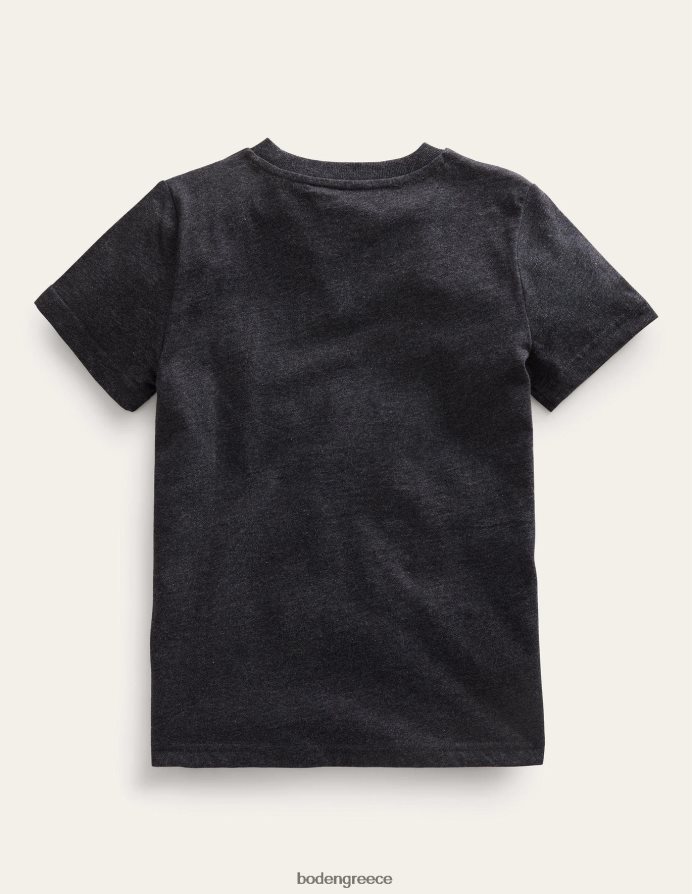 γκρί είδη ένδυσης T-shirt με στάμπα gitd Boden μωρό 464PH83328