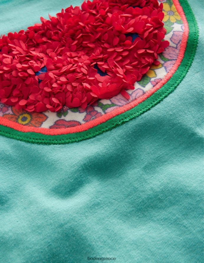 aqua sea καρπούζι είδη ένδυσης μπλουζάκι με λογότυπο καρπούζι Boden μωρό 464PH8377