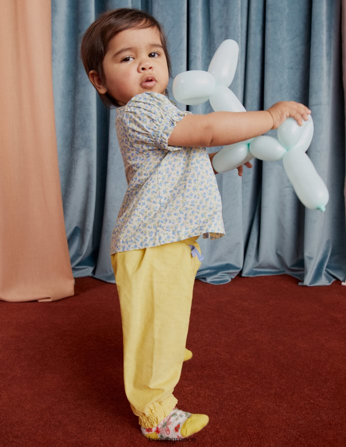 vista μπλε λουλουδάτο είδη ένδυσης Νοσταλγικό υφαντό σετ παιχνιδιού Boden μωρό 464PH83346