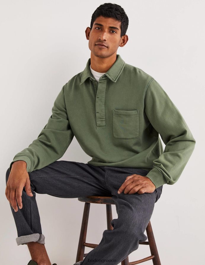 πράσινο αλιγάτορα είδη ένδυσης φούτερ με λαιμόκοψη Boden άνδρες 464PH83622