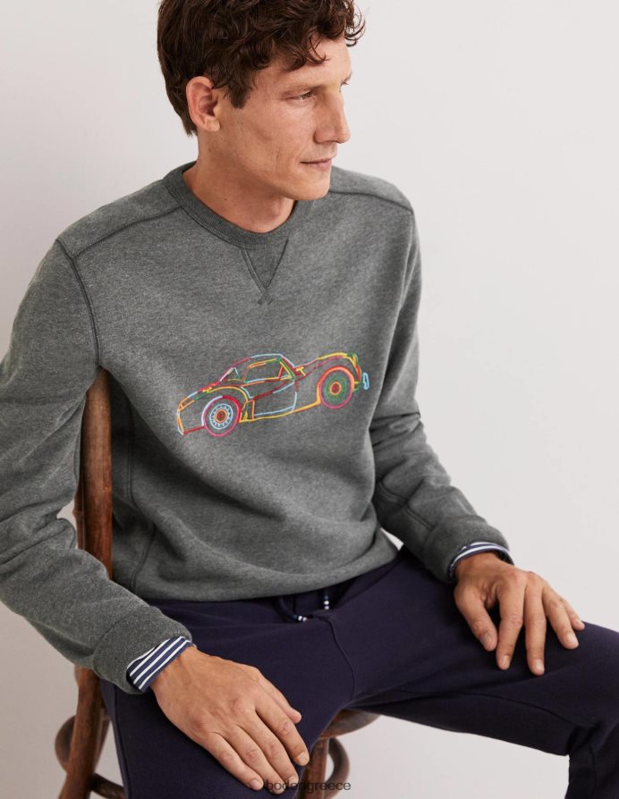 κάρβουνο μάργα/αυτοκίνητο είδη ένδυσης supersoft φούτερ Boden άνδρες 464PH83593