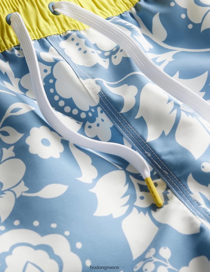 δεξιά και εκρού φλοράλ είδη ένδυσης ελαστική μέση κολύμπι κοντά Boden άνδρες 464PH83498